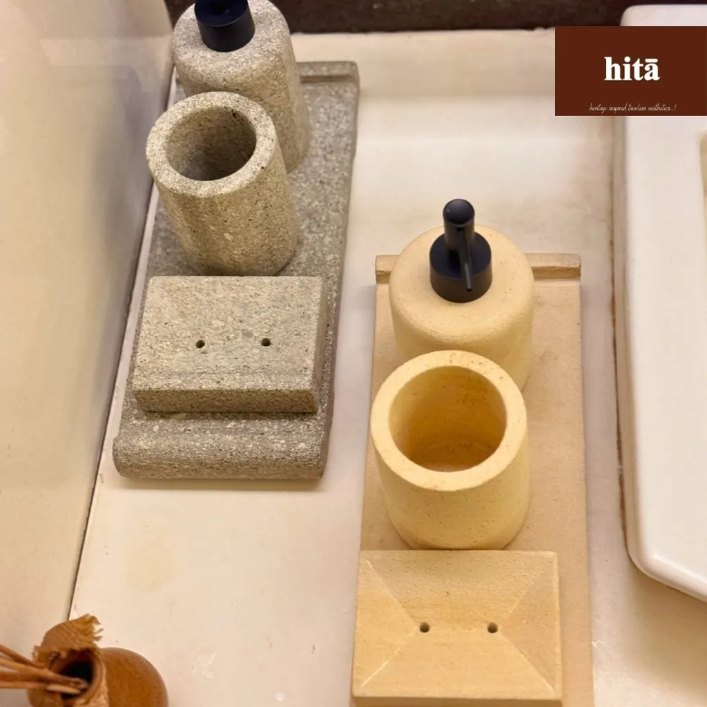 Sandstone Serenity Bath Accessory Set 