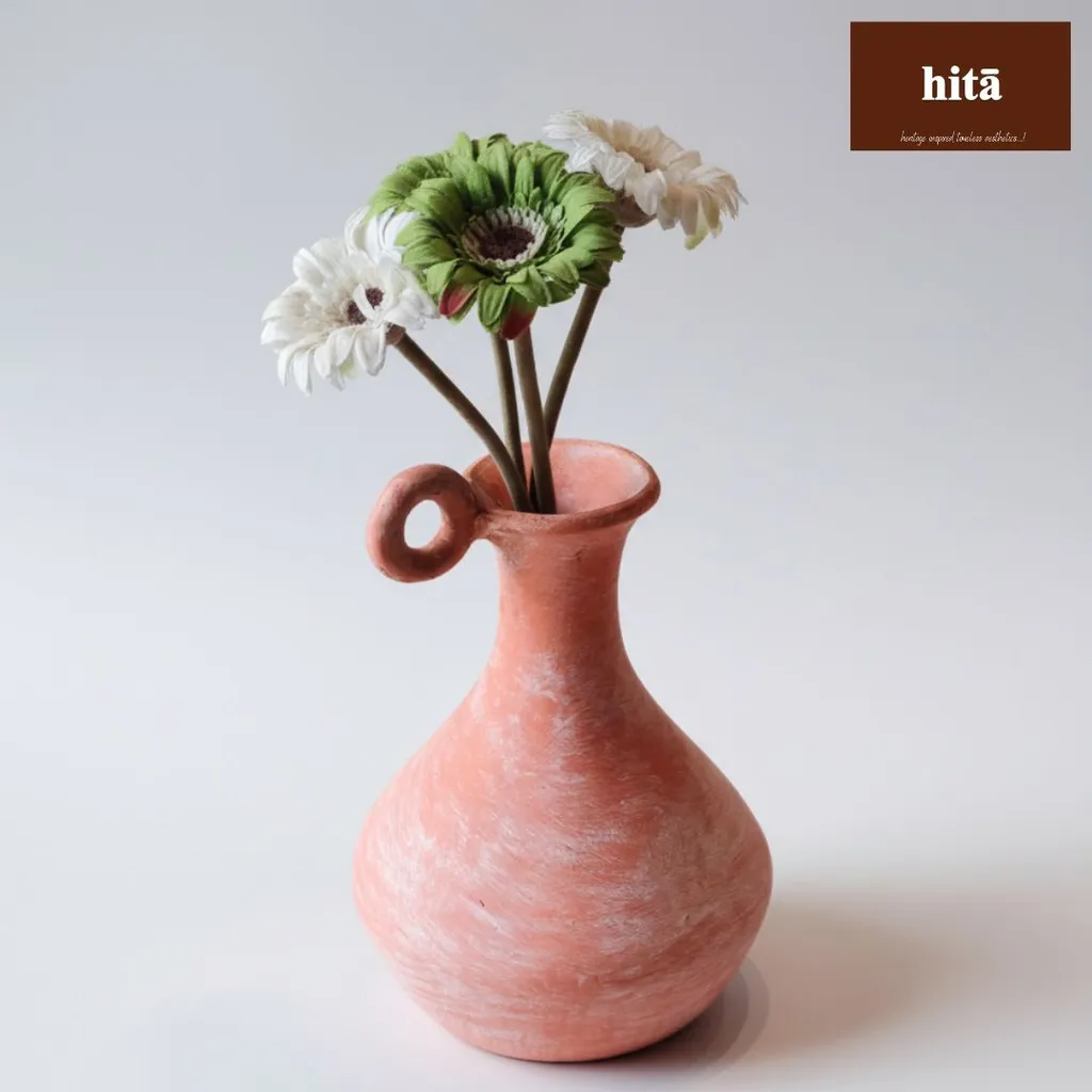 Rustic Aura – Classic Pitcher Vase
